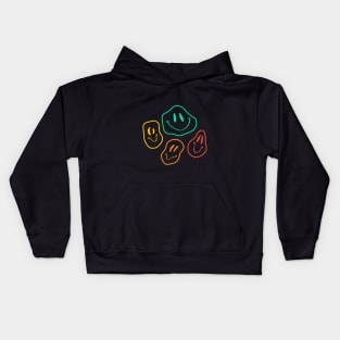 Smiley faces Kids Hoodie